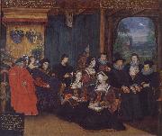 Rowland Lockey Thomas More and Family USA oil painting artist